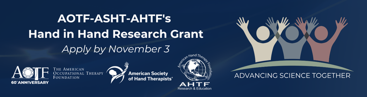 AOTF ASHT AHTF Hand Research Grant 